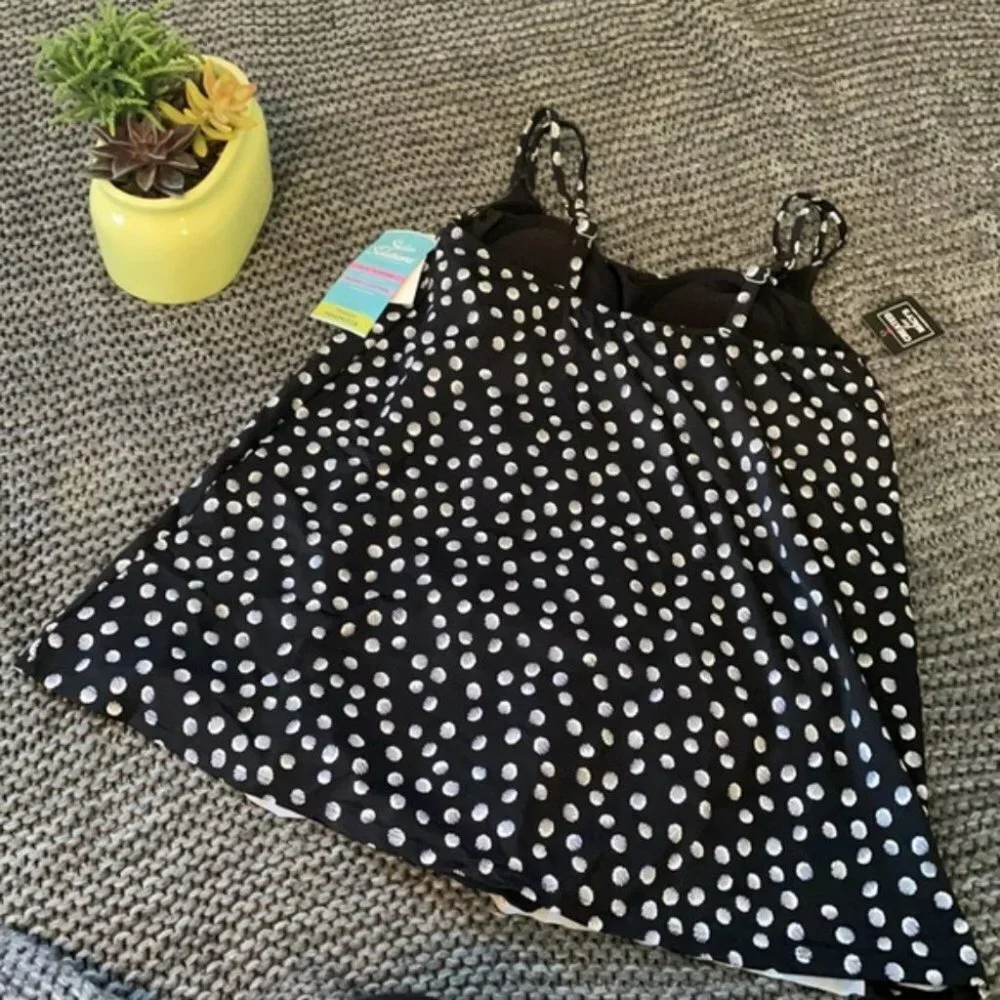 10/ 20W/ 22W Swim Solutions Swim Dress BB32 - Picture 7 of 10